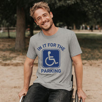 Load image into Gallery viewer, In It for the Parking Wheelchair Tee
