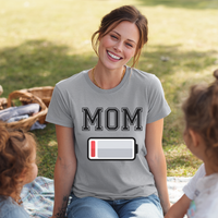 Load image into Gallery viewer, Mom Low Battery T-Shirt
